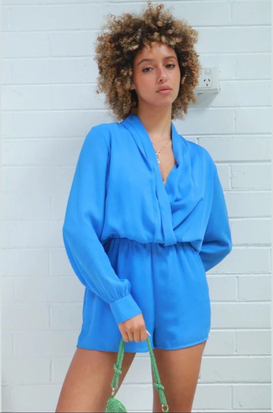 Hart Playsuit - Blue - Go - Dolly