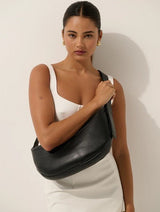 Hobo Crossbody Bag - Black - Go - Dolly