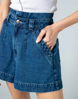 Hunter Denim Shorts - Indigo Denim - Go - Dolly
