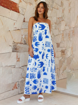 Jamala Blue Maxi Dress