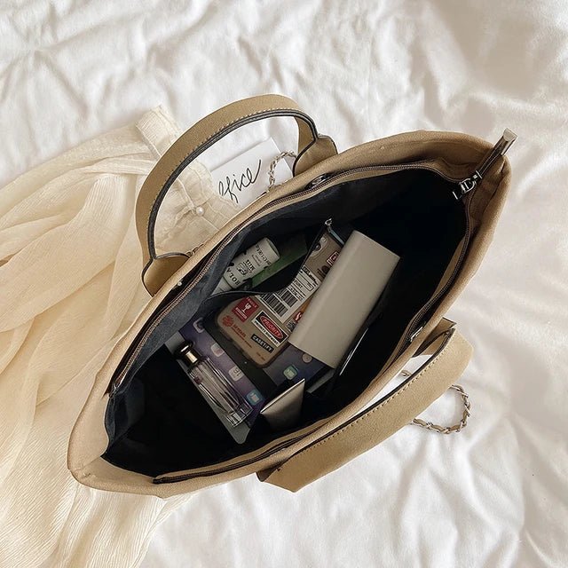 Ivory Large Tote Bag - Go - Dolly