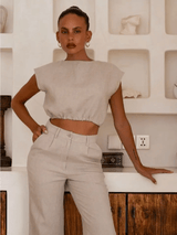 Jessica Top - Natural Beige - Go - Dolly