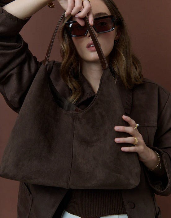 Kenny Suede Bag - Brown - Go - Dolly
