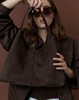 Kenny Suede Bag - Brown - Go - Dolly