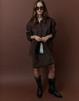 Kenny Suede Bag - Brown - Go - Dolly