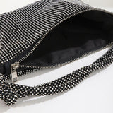 Knotted Black Rhinestone HandBag - Go - Dolly