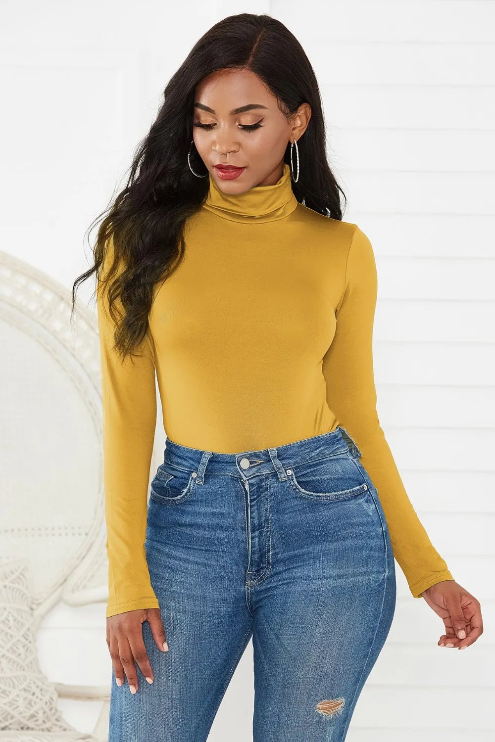 Laura Turtleneck Bodysuit - Multiple Colours - Go - Dolly