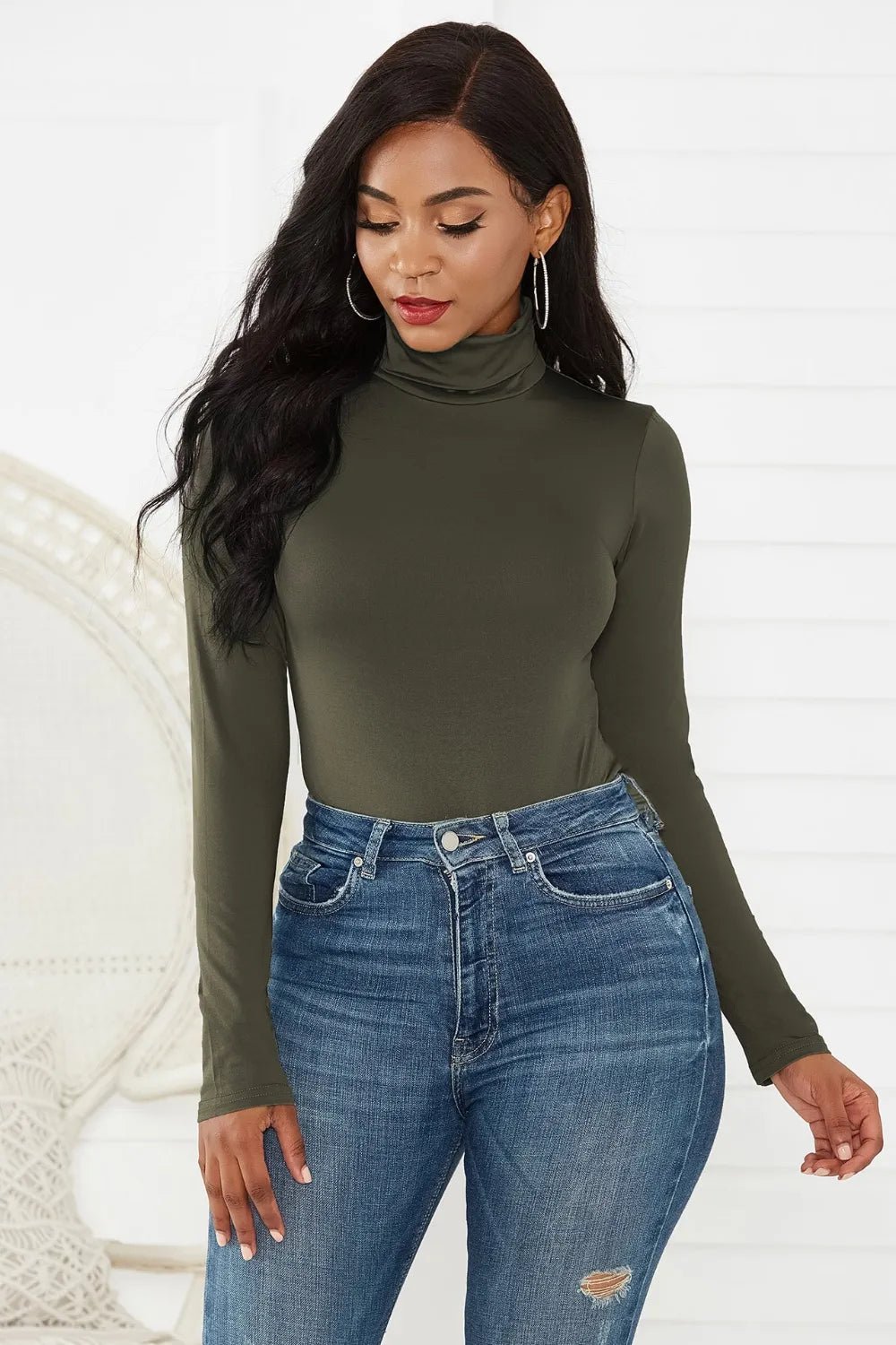 Laura Turtleneck Bodysuit - Multiple Colours - Go - Dolly