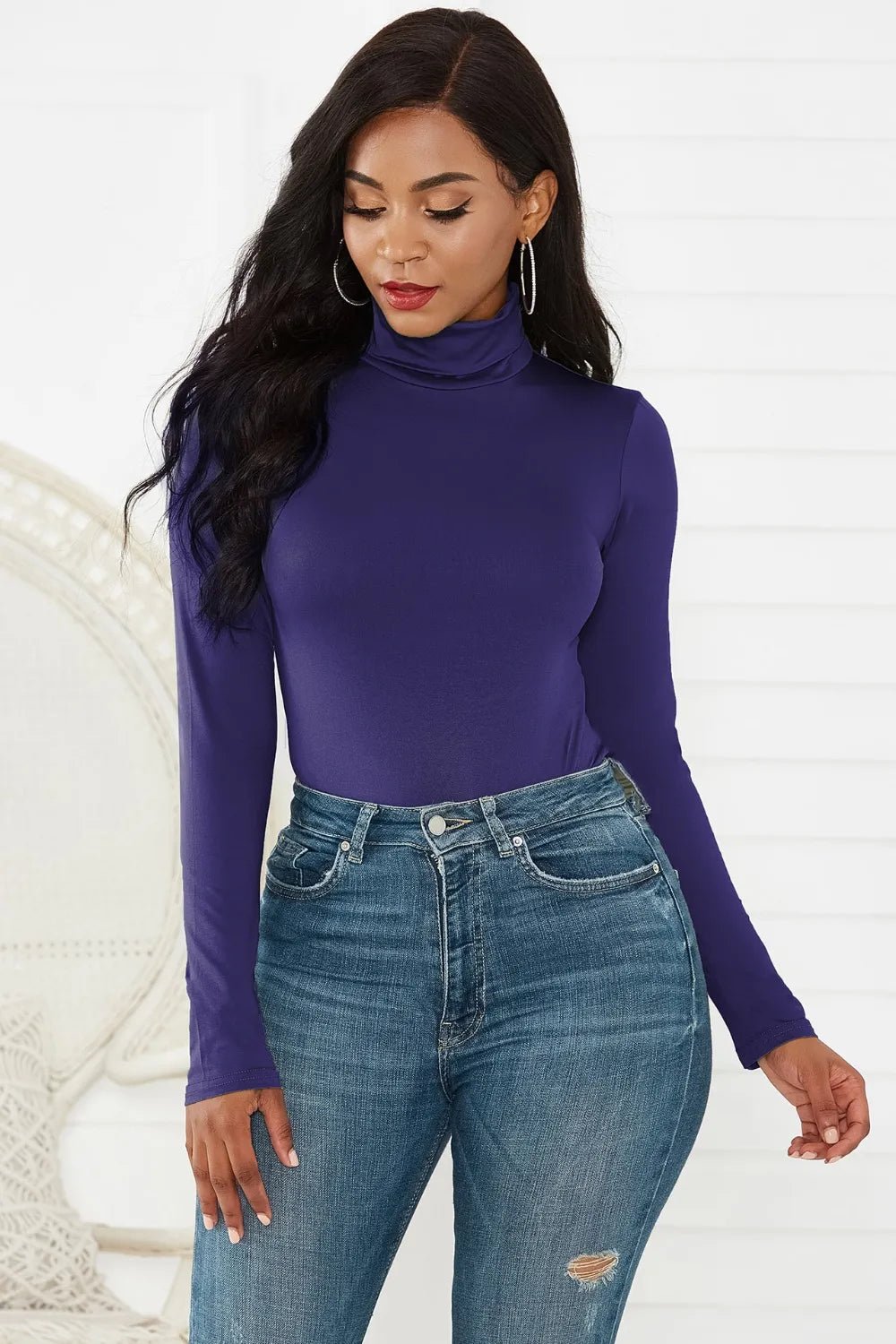 Laura Turtleneck Bodysuit - Multiple Colours - Go - Dolly