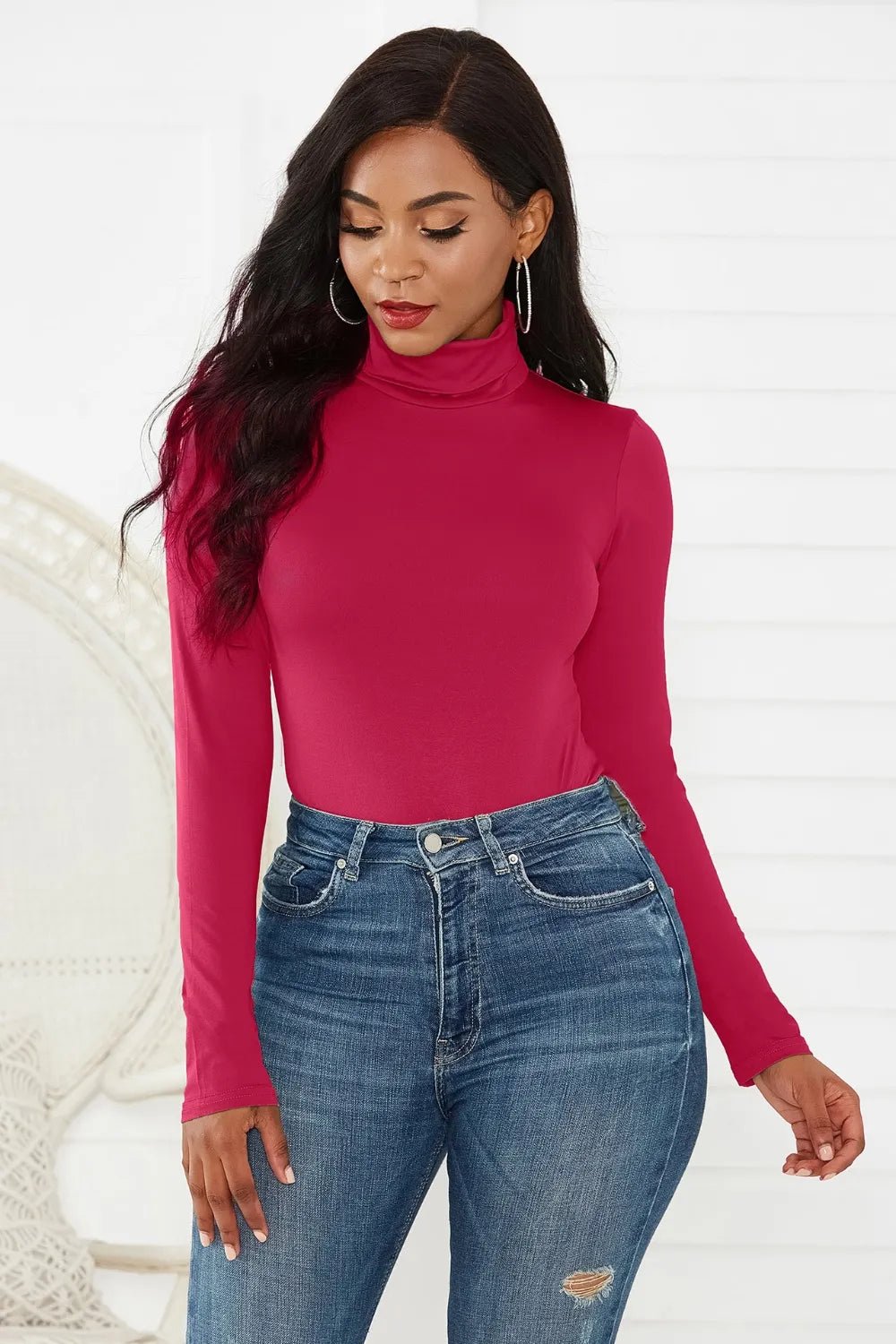 Laura Turtleneck Bodysuit - Multiple Colours - Go - Dolly