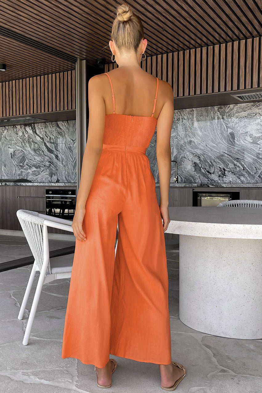 Leela Wide Leg Jumpsuit - Go - Dolly