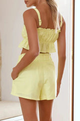 Lonara Top and Shorts Set - Multi Colour - Go - Dolly