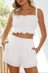 Lonara Top and Shorts Set - Multi Colour - Go - Dolly