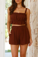 Lonara Top and Shorts Set - Multi Colour - Go - Dolly