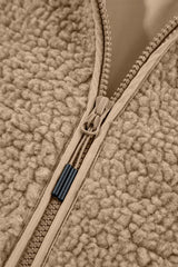 Luna Fleece Hooded Jacket - Khaki - Go - Dolly