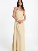 Mandy Halter Maxi Dress - Butter - Go - Dolly