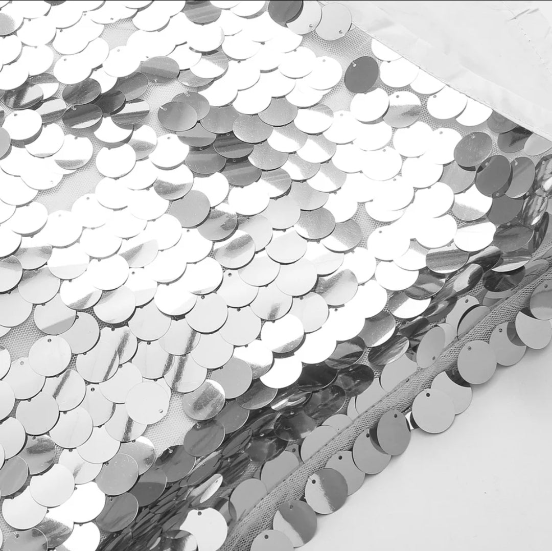 Mani Sequin Mini Dress - Silver - Go - Dolly