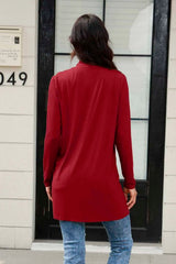Marley Long Sleeve Cardigan - Red - Go - Dolly