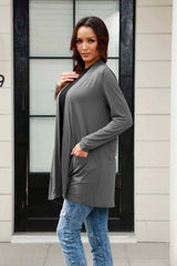 Marley Long Sleeve Cardigan - Red - Go - Dolly