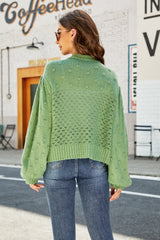 Marnie Knit Cardigan - Green - Go - Dolly