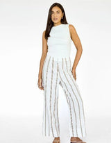 Marsh Pants - Beige Striped - Go - Dolly