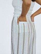 Marsh Pants - Beige Striped - Go - Dolly