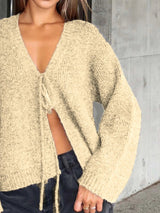 Miranda Long Sleeve Sweater Cardigan - Go - Dolly