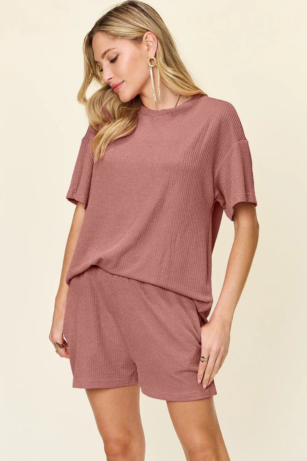 Mishka Shirt and Shorts Set – Blush - Go - Dolly