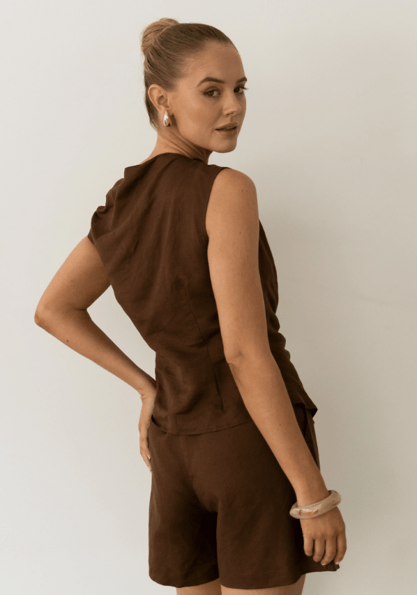 Myra Shorts - Brown - Go - Dolly