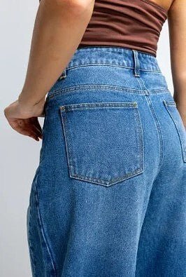 Napa Barrel Jean - Deep Vintage Blue - Go - Dolly