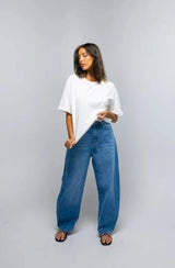 Napa Barrel Jean - Deep Vintage Blue - Go - Dolly