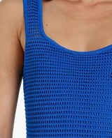 Natanya Knit Dress - Cobalt Blue - Go-Dolly