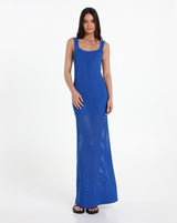 Natanya Knit Dress - Cobalt Blue