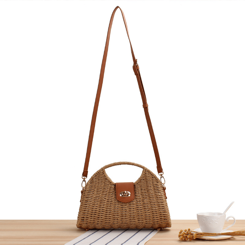 Nori Rattan Shoulder Bag - Go - Dolly