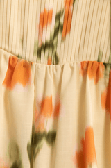 Palma Midi Dress - Yellow Floral - Go - Dolly