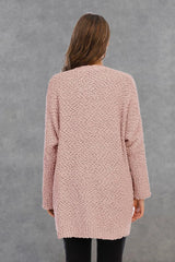 Piper Long Sleeve Cardigan - White - Go-Dolly
