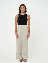 Ray Tailored Pants - Oatmeal - Go-Dolly