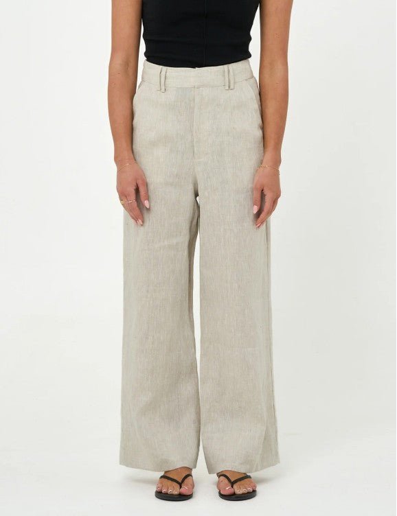 Ray Tailored Pants - Oatmeal - Go-Dolly