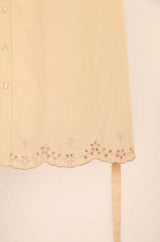 Relle Linen Top - Yellow - Go - Dolly