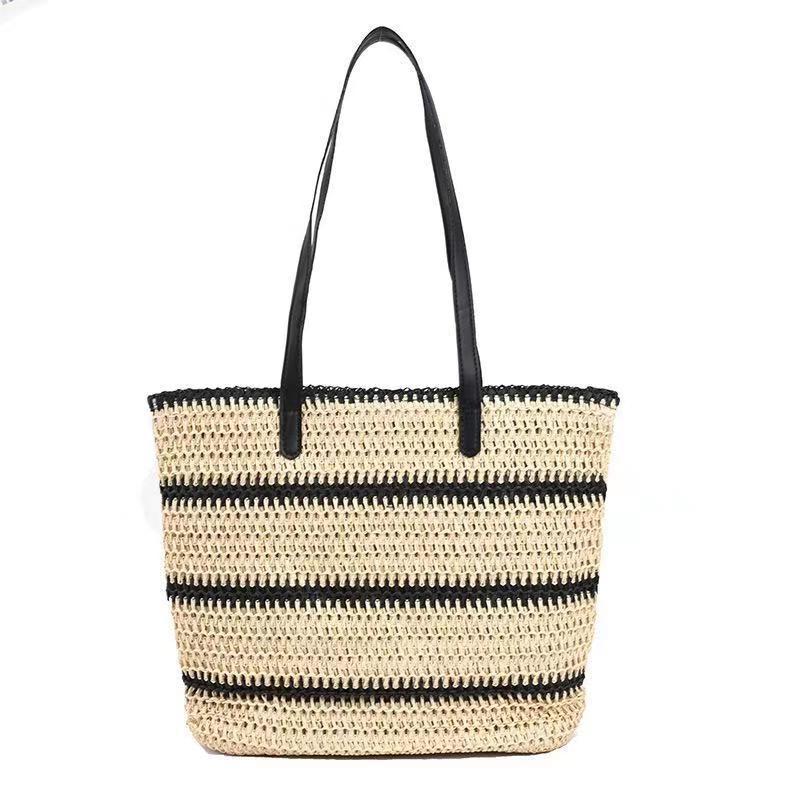 Riviera Rattan Crochet Tote Bag - Go - Dolly