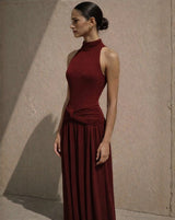 Robyn Maxi Dress - Wine - Go - Dolly