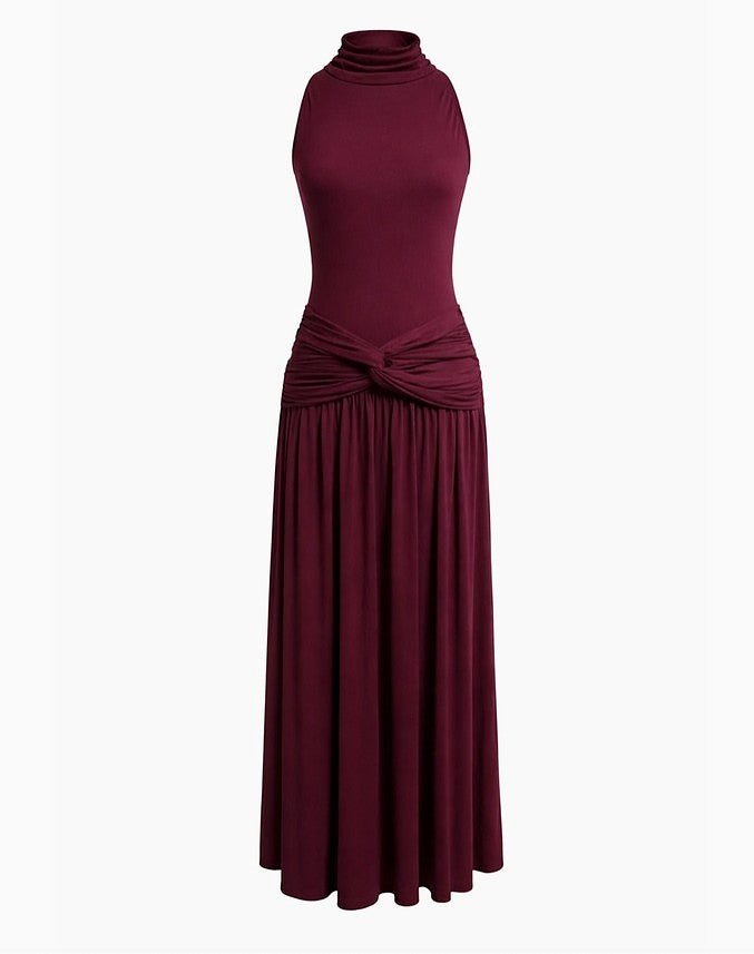 Robyn Maxi Dress - Wine - Go - Dolly