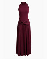 Robyn Maxi Dress - Wine - Go - Dolly