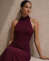 Robyn Maxi Dress - Wine - Go - Dolly