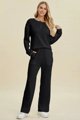 Simply Styled Pants and Top Set - Camel - Go - Dolly