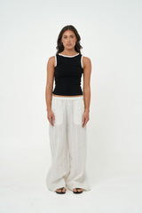 Sloane Pants - White - Go - Dolly