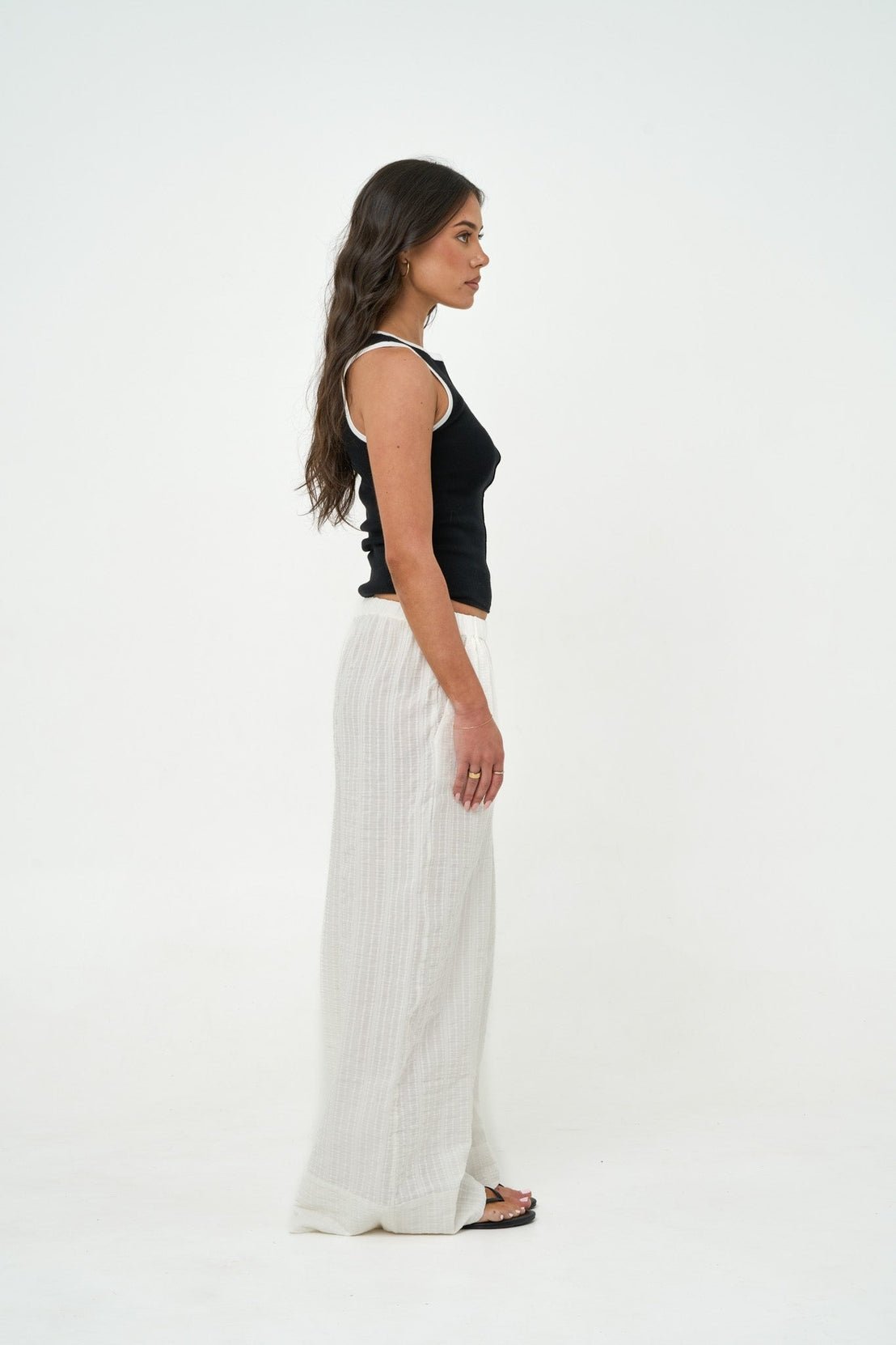 Sloane Pants - White - Go - Dolly
