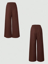 Tarah Pants and Top Set - Brown - Go - Dolly