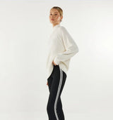 Thala Turtleneck Knit Jumper - Milk - Go-Dolly