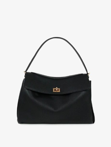 The Isabeau Black Shoulder Bag - Black - Go-Dolly